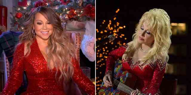 Dolly Parton wird nicht mit Mariah Carey konkurrieren, um Weihnachtskönigin zu werden