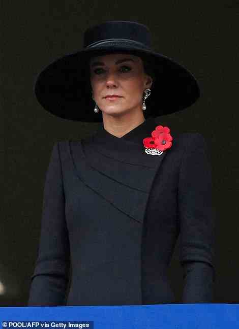 The Princess of Wales pictured today