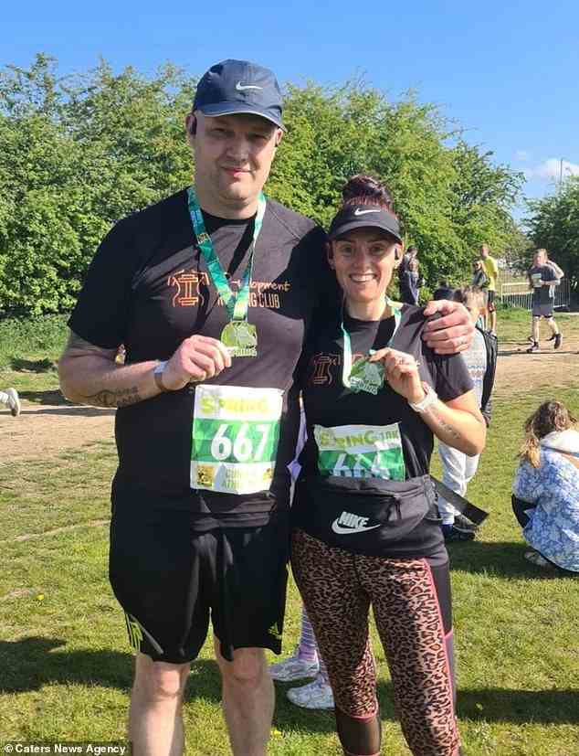 Joanne fell in love with healthier food options, smaller portions and is now a certified runner who has gone on to complete several challenges like the Great North Run which she completed with Steven