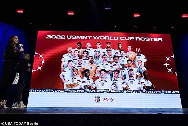 Die USMNT hat bei einer Veranstaltung in Brooklyn ihren 26-köpfigen Kader für die Weltmeisterschaft 2022 bekannt gegeben
