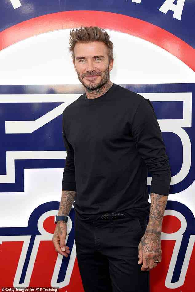 Kritik: David Beckham sah sich einer Gegenreaktion ausgesetzt, weil er einem 10-Millionen-Pfund-Deal zugestimmt hatte, um über ein Jahrzehnt Botschafter des Landes zu werden, was dazu geführt hat, dass er das Gesicht der Weltmeisterschaft 2022 ist