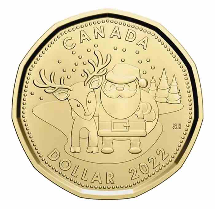 Diese lustige Münze ist nur in Kanadas Fünf-Münzen-Geschenkset zu finden.  (Bild mit freundlicher Genehmigung der Royal Canadian Mint.) 