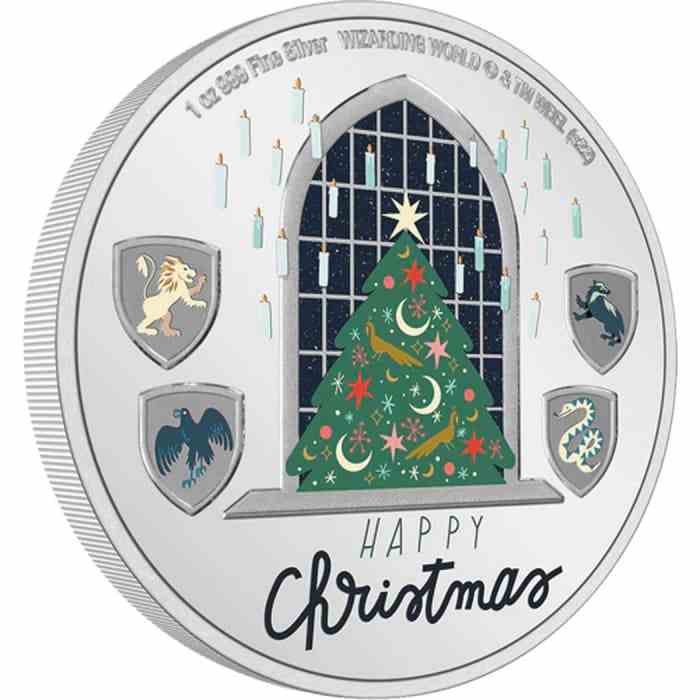 Neuseeland hat im Auftrag von Niue diese beiden Münzen mit den Themen Harry Potter™ und Star Wars™ für die Weihnachtszeit herausgebracht.  (Bilder mit freundlicher Genehmigung der New Zealand Mint.) 