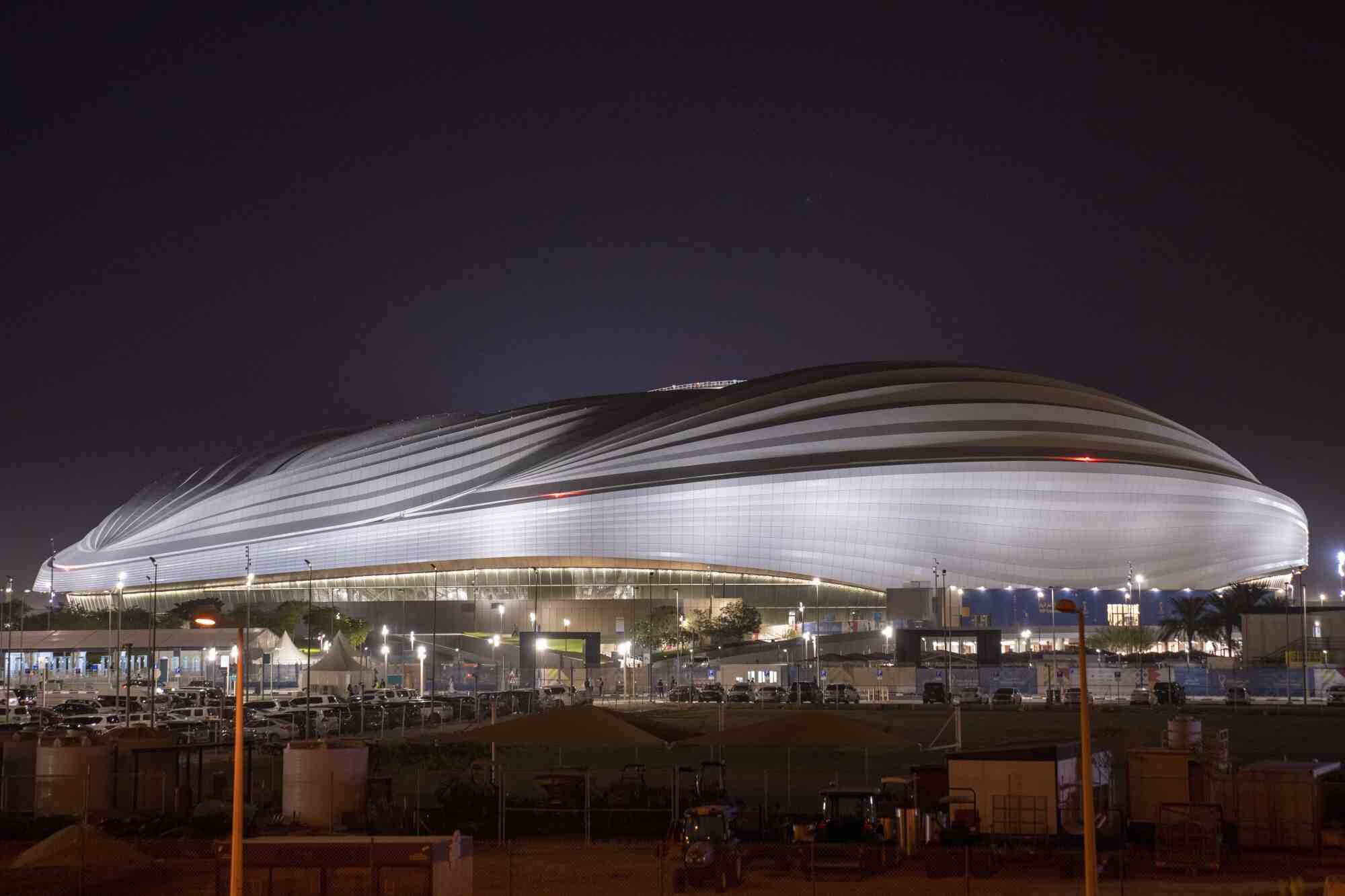 Al Janoub-Stadion in Al Wakrah, Katar.