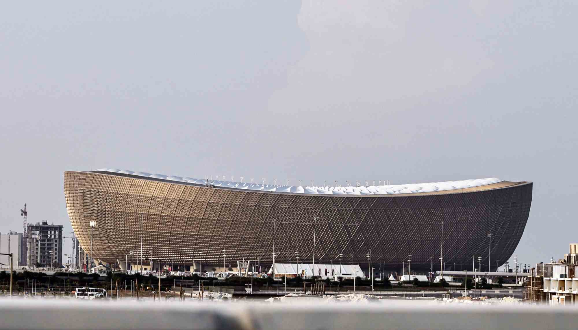 Lusail Iconic Stadium in Lusail, Katar.