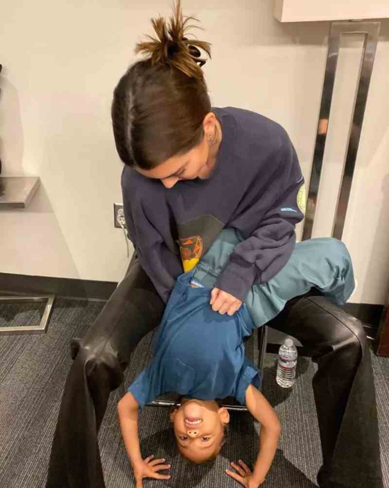 November 2019 Saint Kendall Jenner Instagram Kendall Jenner Die süßesten Momente mit Nichten und Neffen
