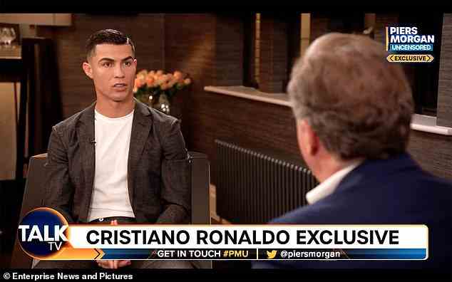 Ronaldo reagierte auf die Kritik ehemaliger United-Teamkollegen – darunter Rooney – an ihm und machte einen „Rattenhalse“ und schlug vor, der ehemalige englische Stürmer sei eifersüchtig, dass er immer noch spiele