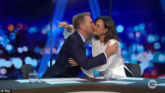 'I know being your colleague and friend for some years now, that this is the right decision for you and your family at this point in time,' Wilkinson's co-host Hamish Macdonald said