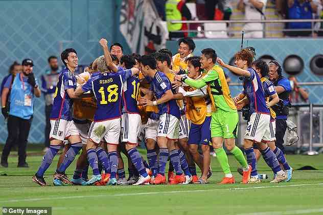 In yet another World Cup shock, Japan defeated Germany 2-1 on Wednesday afternoon
