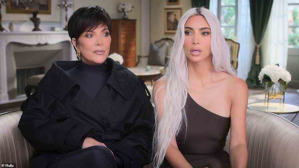 Yes: 'We are in Paris for Couture Fashion week,' Kim says in confession, with Kris adding, 'Yes we are,' as we see hordes of fans waiting for various models
