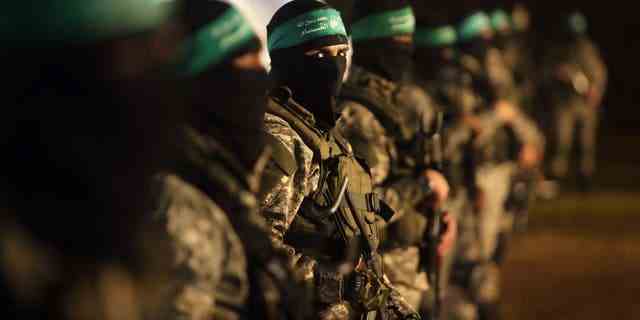 Hamas-Terroristen im Gazastreifen.