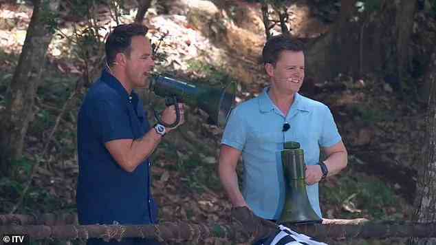 Hots Ant and Dec wished them 'the best of luck' before excitedly saying: 'I've missed this!'