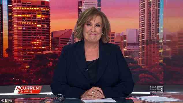 The Today show star will step into the coveted role at the Channel Nine current affairs stalwart after longtime host Tracy Grimshaw quit in September. Grimshaw is pictured