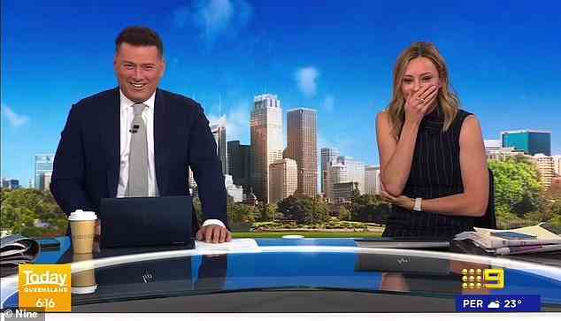 Ally is set to take a 'hefty pay cut' after signing on to host A Current Affair, reports claim. Langdon, 43, is currently said to be on a 'premium contract' worth $1million per year hosting the Today show alongside Karl Stefanovic for 17.5 hours a week