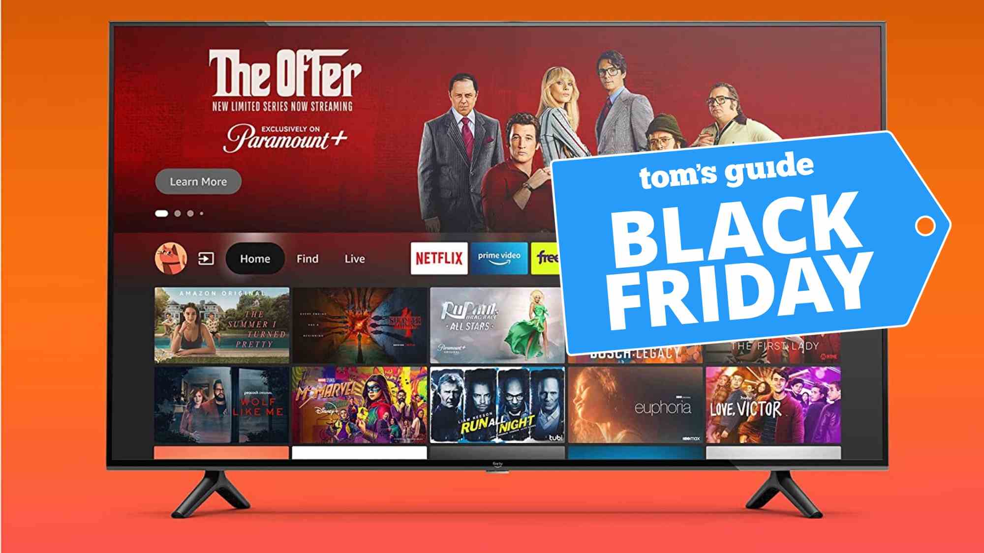 Amazon Fire TV 4 Series Fernseher mit Deal-Tag