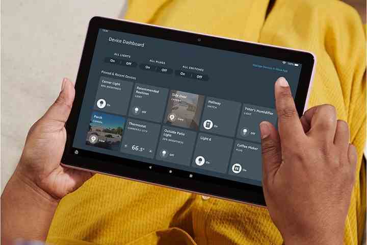 Amazon Fire HD 10 2021 ist die neueste Inkarnation des Fire HD-Tablets.