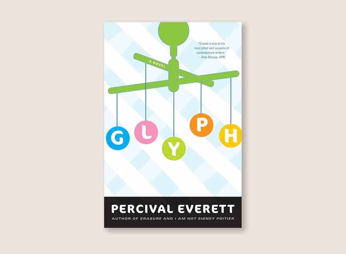 Book cover of Glyph on a neutral background