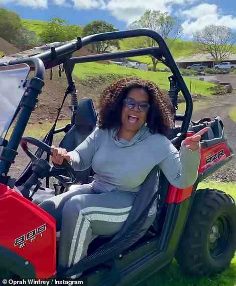 While Howard may have been a little harsh in his scathing critique of Oprah's social medial posts, she does often show off her life of luxury on the app