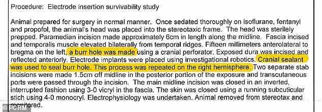 PCRM versucht, die FDA-Zulassung von Neurlink aufgrund eines Vorfalls im Jahr 2018 zu blockieren, als „Schädelversiegelung“ auf den Schädel eines Affen verabreicht wurde, was zu seinem Tod führte