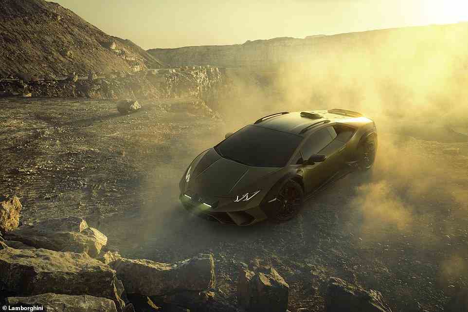 The Sterrato is the swansong for Lamborghini's pure combustion engine, with this being the final new model launched before the next-generation Aventador arrives featuring hybrid power