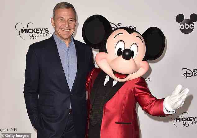 Mickey Take: Die Aktien von Disney stiegen um fast 7 %, als bekannt wurde, dass Bob Iger (im Bild) als CEO von Disney zurückkehrt – weniger als ein Jahr nach seiner Pensionierung