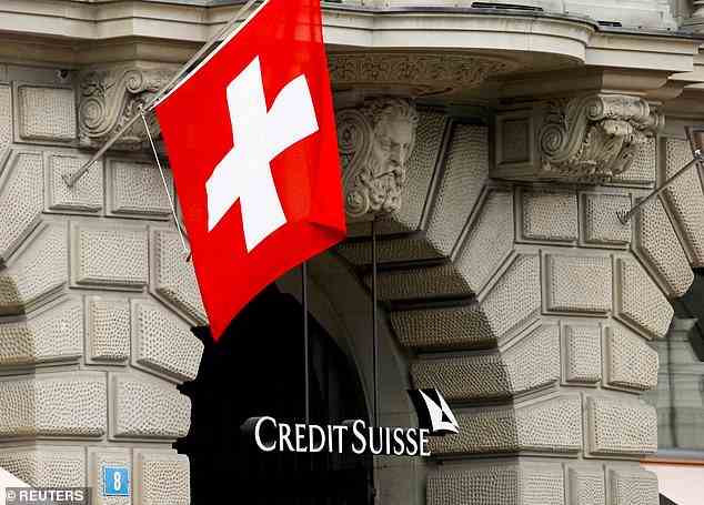 Vertrauenskrise: Die Chefs der Credit Suisse gaben bekannt, dass zwischen Ende September und dem 11. November 74 Milliarden Pfund abgehoben wurden