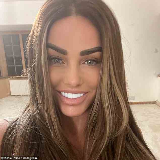 Drama: Katie Price has shared a cryptic post about drama becoming 'intolerable' amid her on/off relationship with Carl Woods
