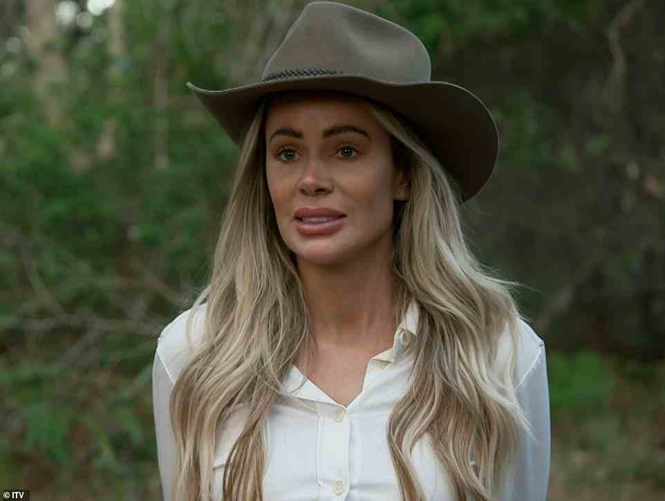 The dream is over: Olivia Attwood has been forced to quit I'm A Celebrity ! Get Me Out Of Here... after just one day in the jungle due to medical grounds