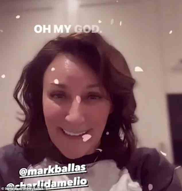 Champions: Shirley Ballas wurde auf Instagram emotional, als ihr professioneller Tänzer-Sohn Mark am Montag zum Champion von Dancing With The Stars gekrönt wurde