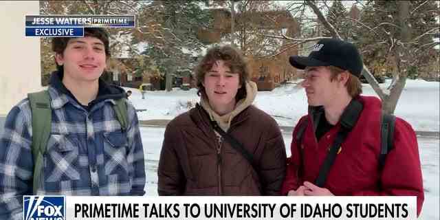 Studenten der University of Idaho sprechen mit "Primetime von Jesse Watters" darüber, wer ihrer Meinung nach ihre vier Kollegen ermordet hat. 