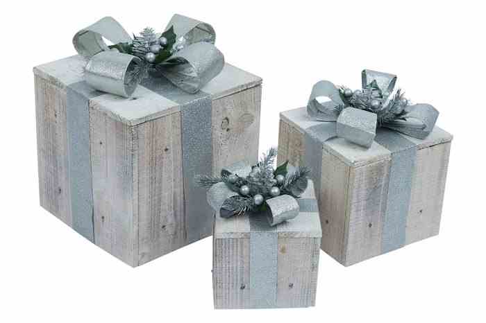 Geschenkboxen aus Holz