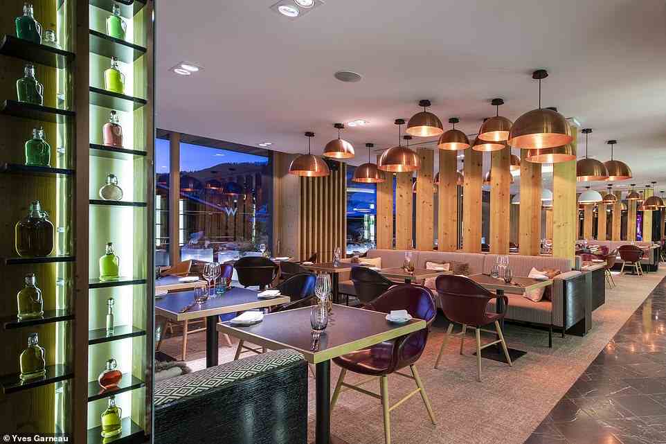 The W Verbier, says Jake, serves breakfasts 'that makes you wish your stomach was several times the size'
