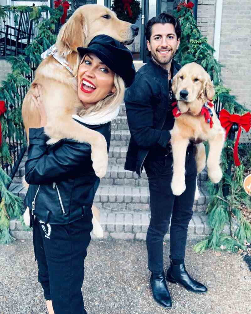 Kaitlyn Bristowe und Jason Tartick Kaitlyn Bristowe Instagram-Stars feiern die Feiertage mit ihren geliebten Haustieren