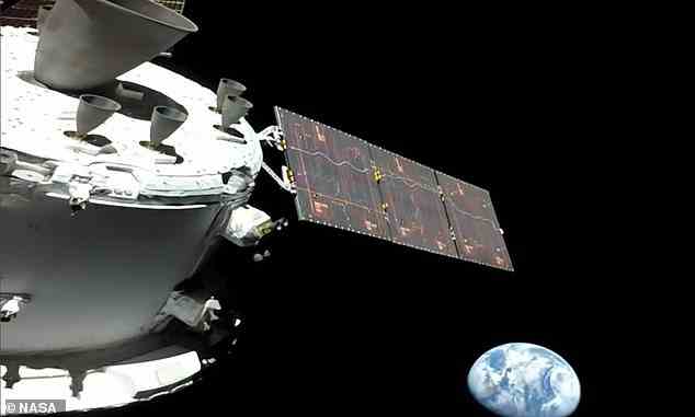 Orion schrieb kurz nach dem Start am 16. November Geschichte, als es neun Stunden nach seiner epischen Reise ein atemberaubendes „blaues Marmorbild“ der Erde aufnahm