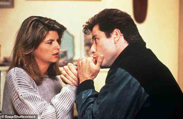 Alley and Travolta played the respective roles of James and Mollie in 1989's Look Who's Talking and its two sequels