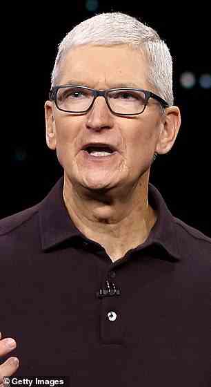 An einem Punkt wurde berichtet, dass Apple CEO Tim Cook, oben, nicht an Project Titan interessiert war