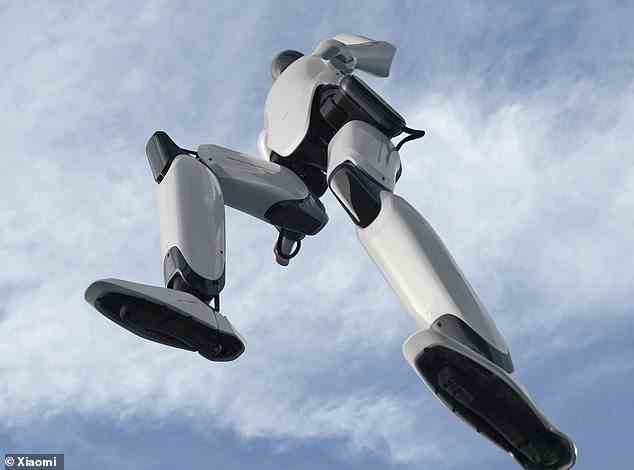 Der Roboter misst 5'9" (177 cm) groß, wiegt 52 kg (114 lbs) und hat eine Armspannweite von 168 cm (66 Zoll)