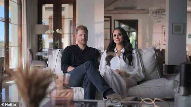 What a contrast to the picture painted in recent days by Harry and Meghan (pictured) of a dynasty hampered by the heavy weight of expectation and tradition ¿ and where the men marry not for love, but to 'fit the mould'
