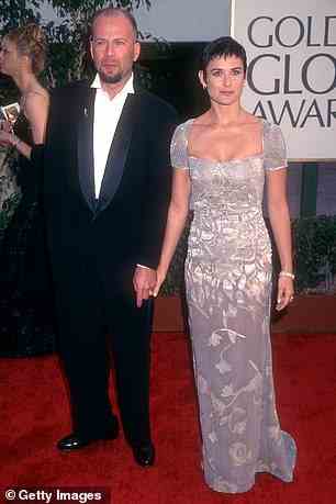 The pair (seen in 1997) announced their split in 1998 after a decade of marriage, and their divorce was finalized in 2000, but the remained committed to being best friends and co-parents