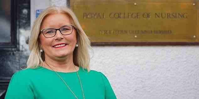 Frau Cullen, die Tochter eines Bauern, wurde letztes Jahr Generalsekretärin des Royal College of Nursing, nachdem sie 2016 bei der Gewerkschaft angefangen hatte