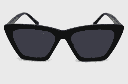 Eckige Cateye-Sonnenbrille