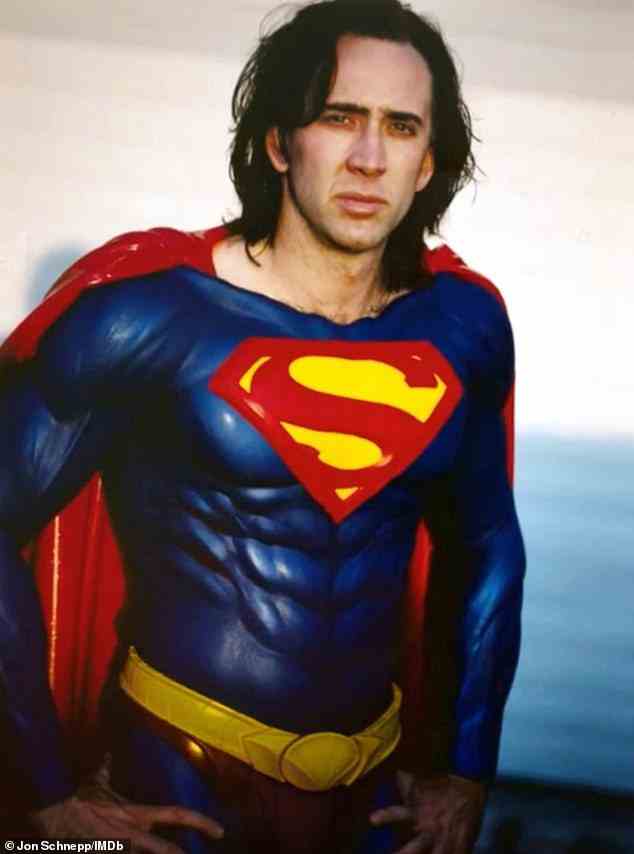 Nicholas Cage was all set to play the iconic superhero in what would have been a Tim Burton-directed movie