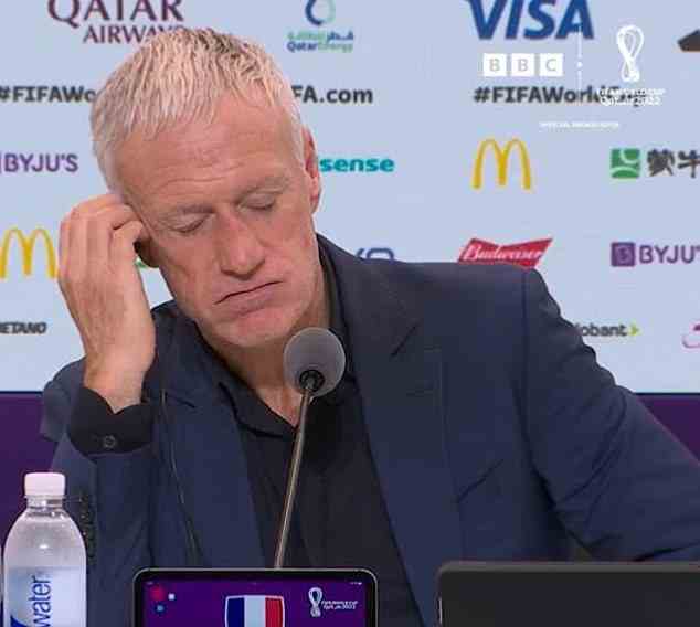 Frankreichs Trainer Didier Deschamps seufzte, als er zum ersten Mal gefragt wurde, ob Karim Benzema im WM-Finale dabei sein könnte