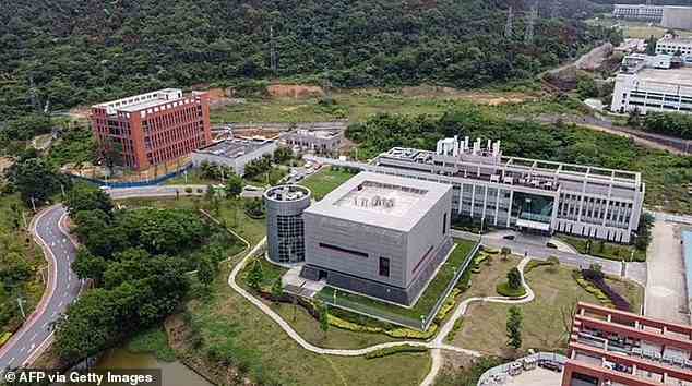 Some say it's possible the coronavirus leaked from the Wuhan Institute of Virology (pictured), where researchers were conducting controversial research on the world's most dangerous pathogens