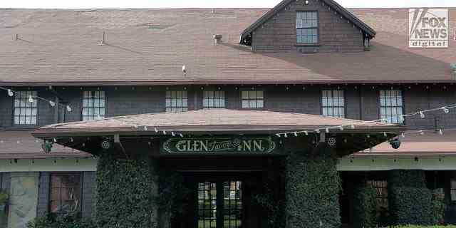Allgemeine Ansichten des Glen Tavern Inn in Santa Paula, Kalifornien, wo Sharon Osbourne während der Dreharbeiten krank wurde.