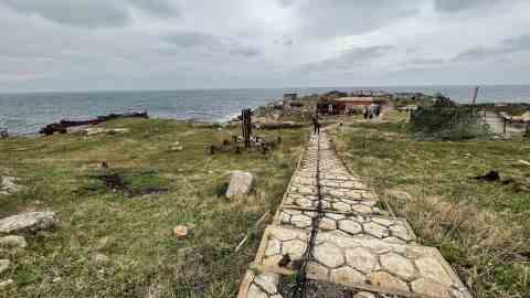 Ein Militäroffizier sagte gegenüber CNN, die Ukraine habe Snake Island nach den Russen zurückerobert 