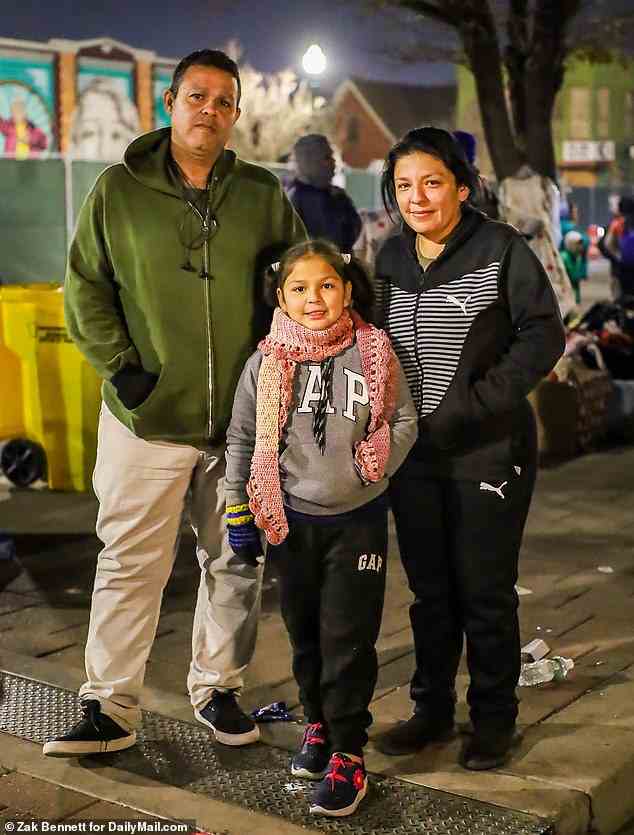 William Sandigo, 45, told DailyMail.com that he and his family, including his two-year-old granddaughter Katie, had rushed to cross the border before the policy expired