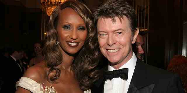 David Bowies Witwe Iman beleuchtet das Thema Schönheit und Altern.