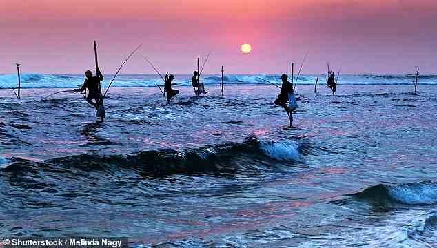 Fischer bei Galle.  Sri Lanka braucht den Tourismus wie nie zuvor, verrät Mary