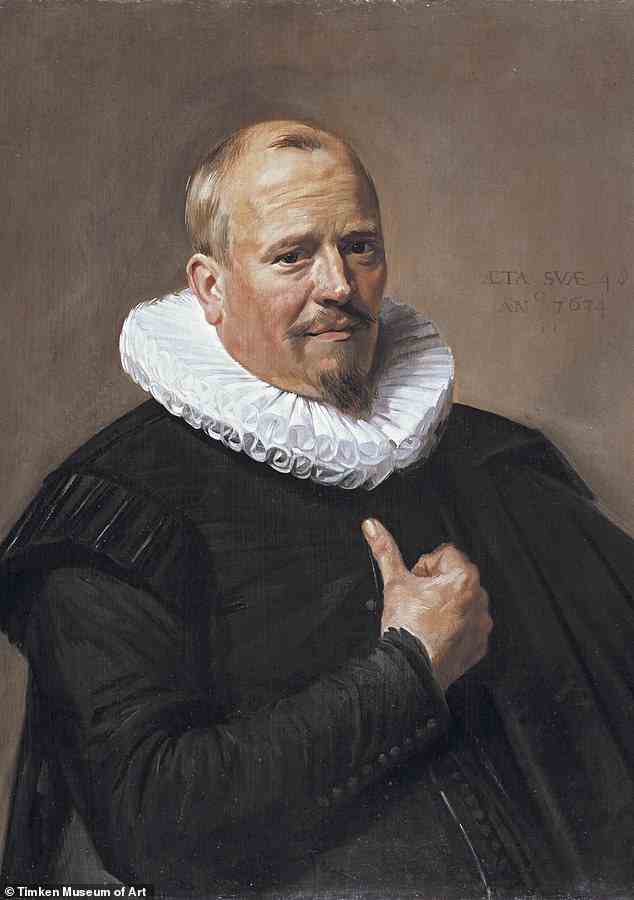 Im Bild: Porträt eines Mannes des niederländischen Künstlers Frans Hals